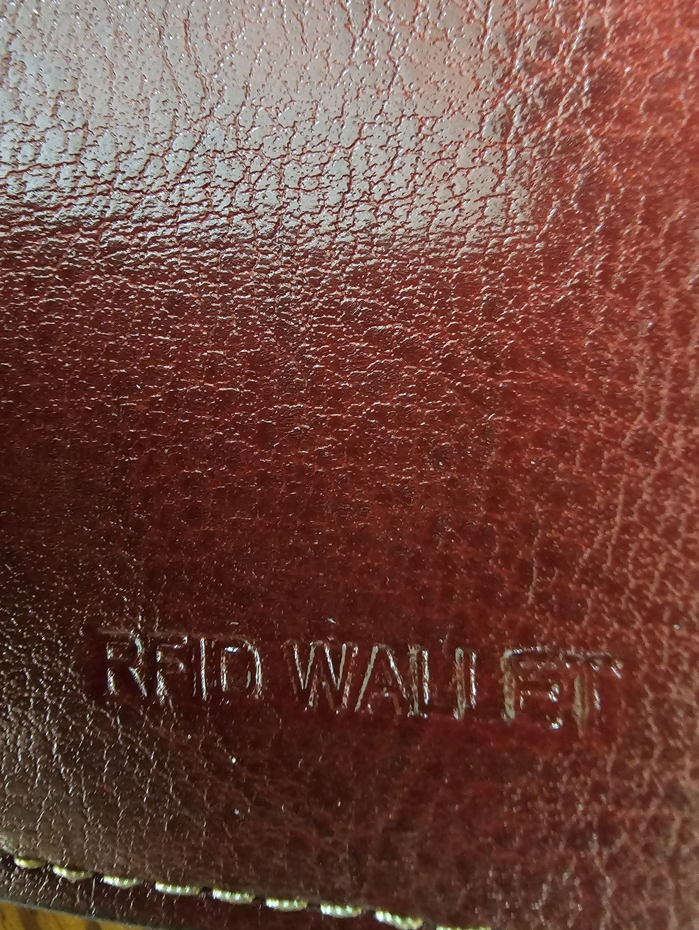 Small RFD Leather Wallet - Picture 4 of 5